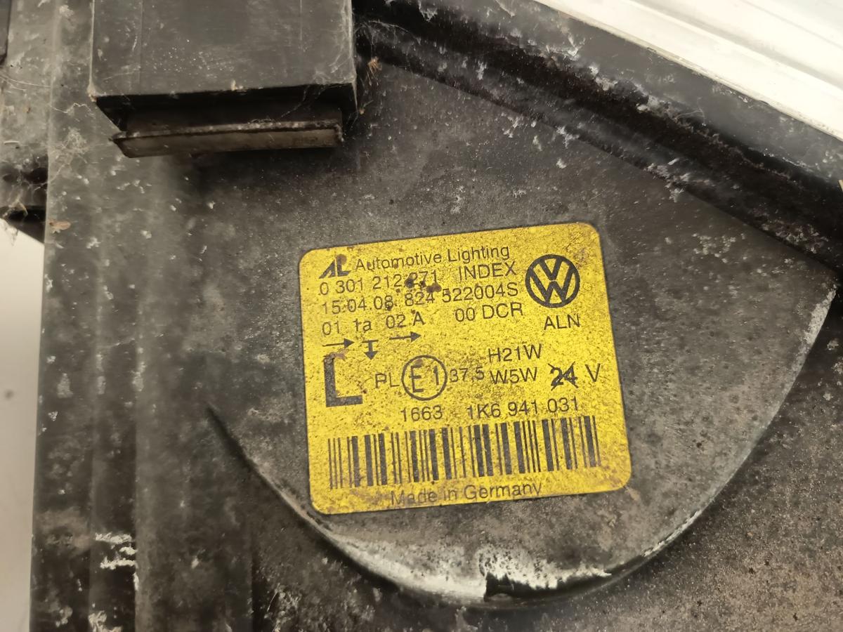 VW Golf V 1K5 Variant Bj 2008 original Scheinwerfer links Xenon mit Steuergerät