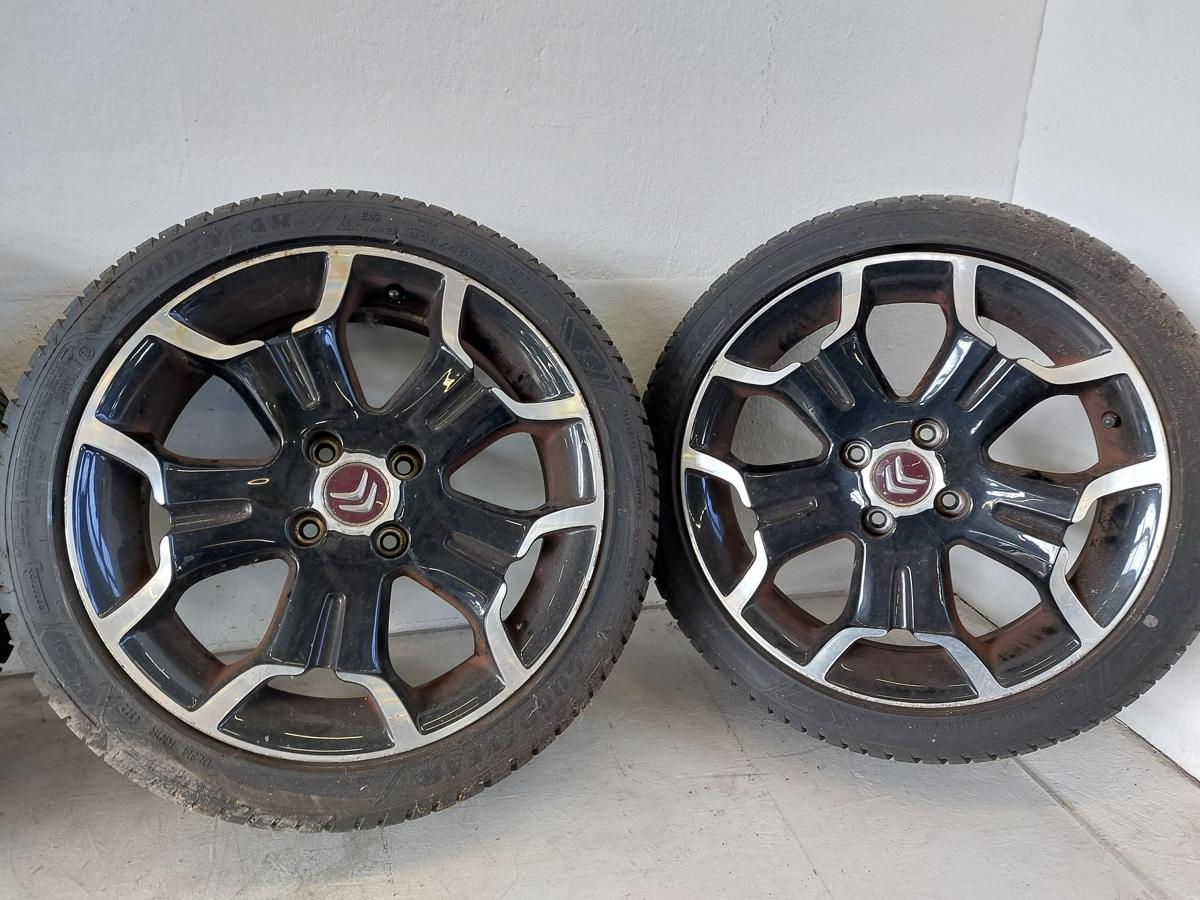 Citroen DS3 Sport Chic Komplettradsatz Alufelgen Original 7x17 ET25 Allwetter
