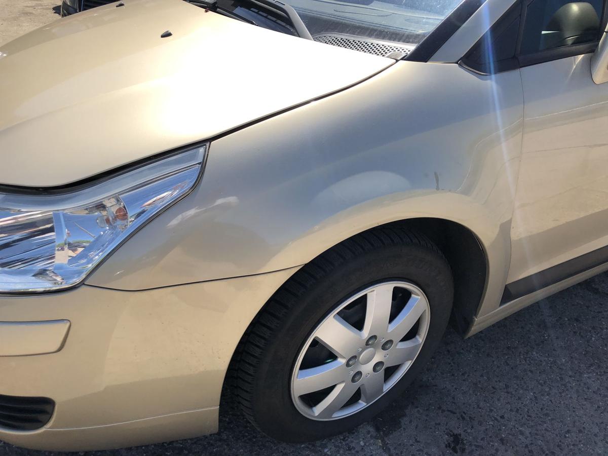 Citroen C4 Typ L Kotfl&uuml;gel vorn links Fahrerseite Plastik KCW Sable de Langrune