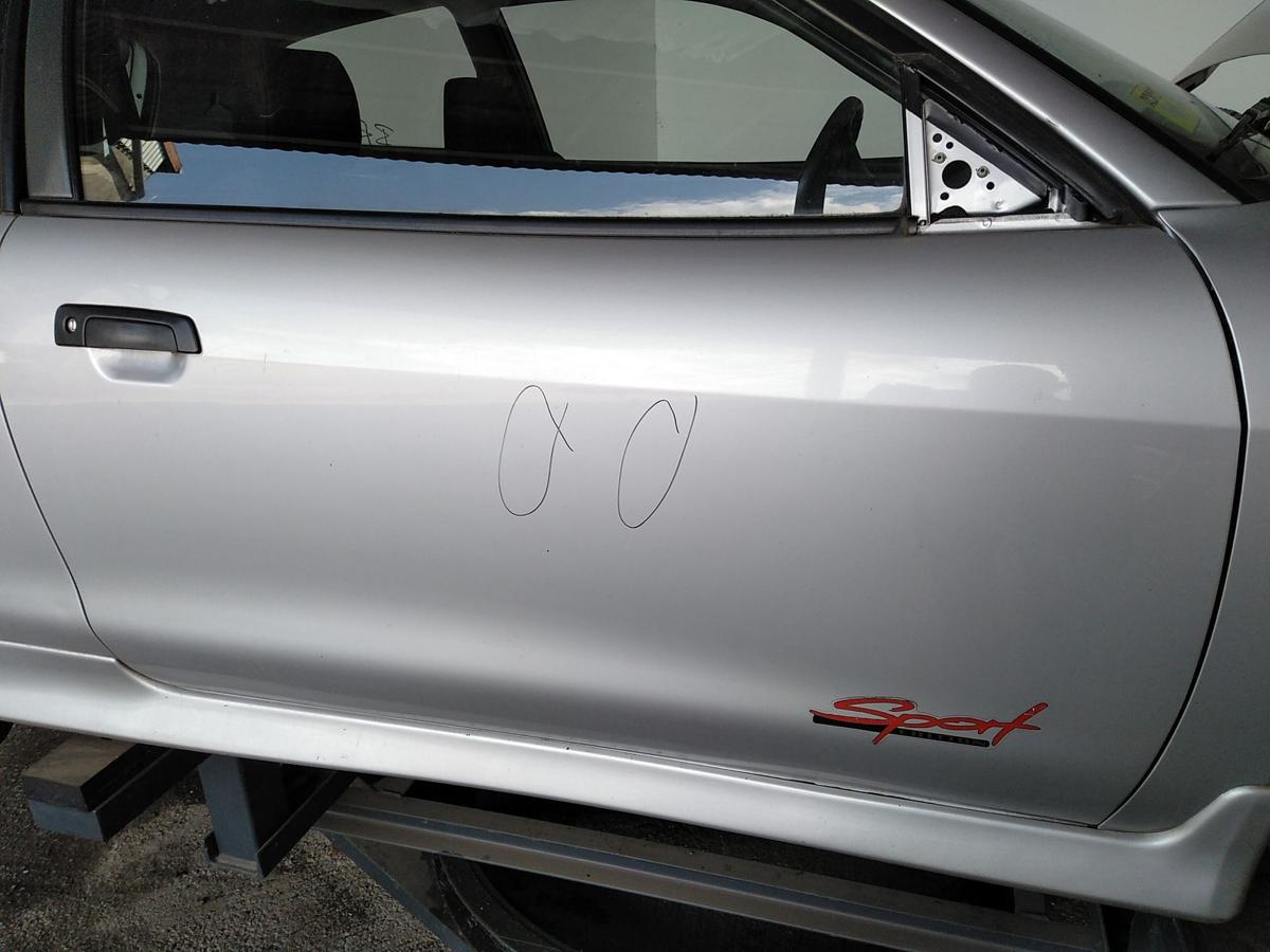 Mitsubishi Colt CJ0 Facelift Tür vorn rechts Beifahrertür silber A69 Bj.1999