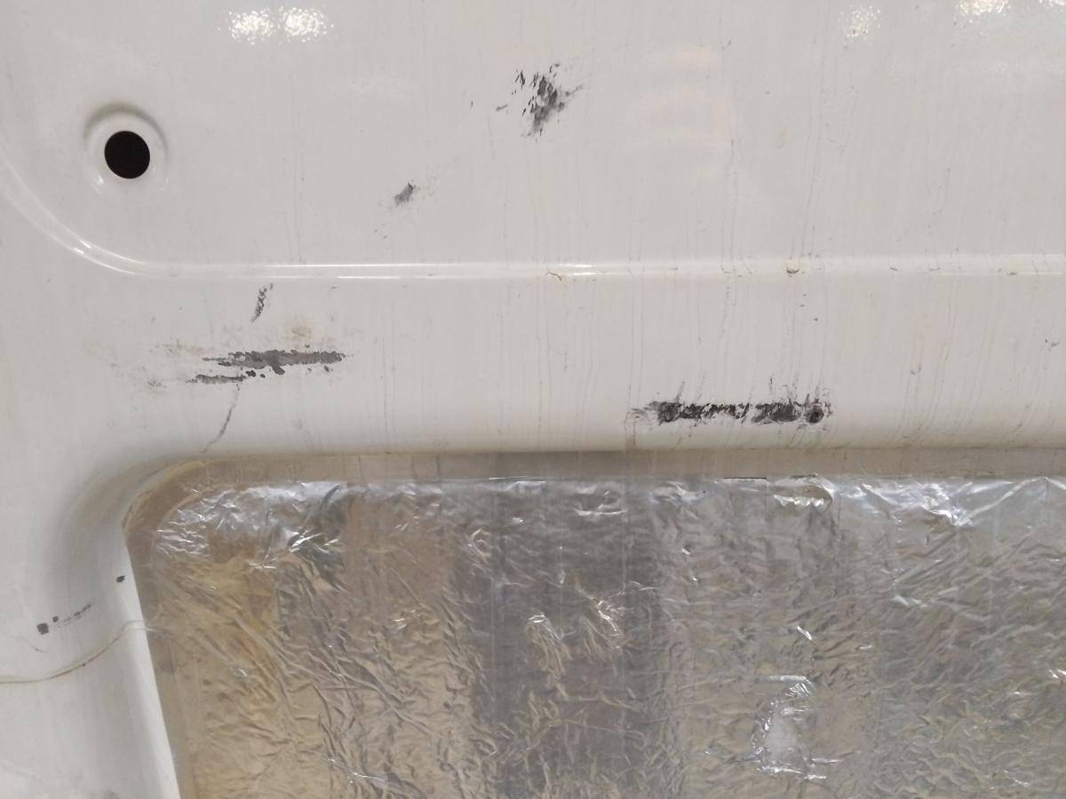 Ford Transit 6 TT9 Heckfl&uuml;gelt&uuml;r Heckt&uuml;r links Bus Mittelhochdach BJ2013 weiss