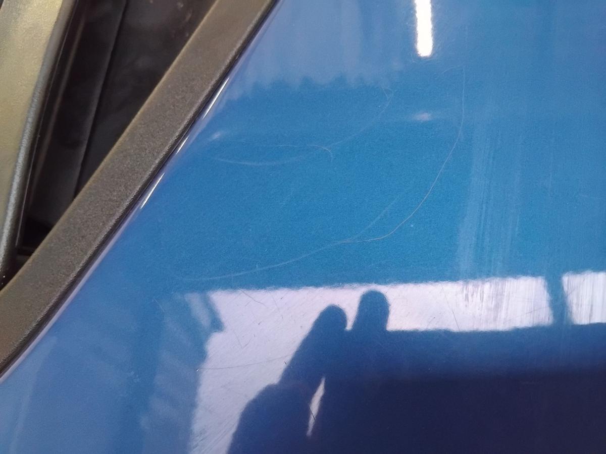 Chevrolet Spark M300 Tür hinten links blau BJ2012