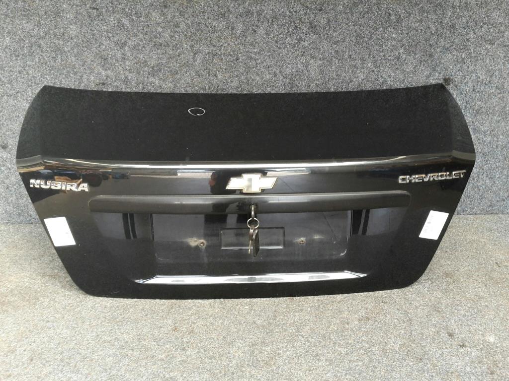 Chevrolet Nubira BJ 2005 Heckklappe Kofferraumklappe Schwarz Limo 04-06