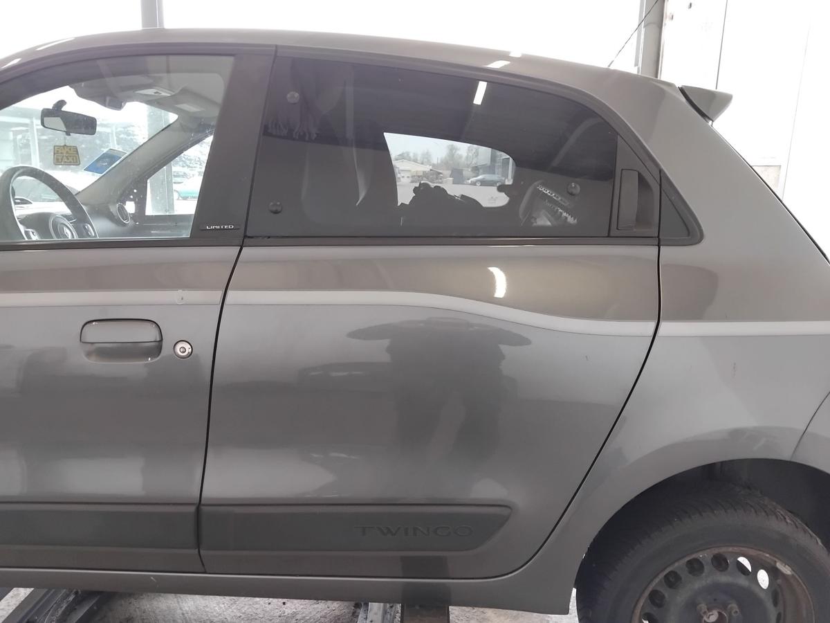 Renault Twingo 3 T&uuml;r hinten links TEKPE Gris Lunaire Metallic BJ2018