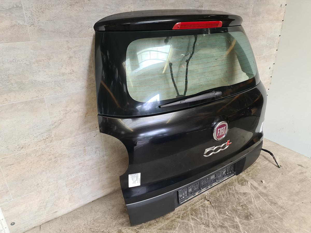 Fiat 500L Heckklappe Hecktür Kofferraumklappe NERO VR-601 schwarz BJ12-22