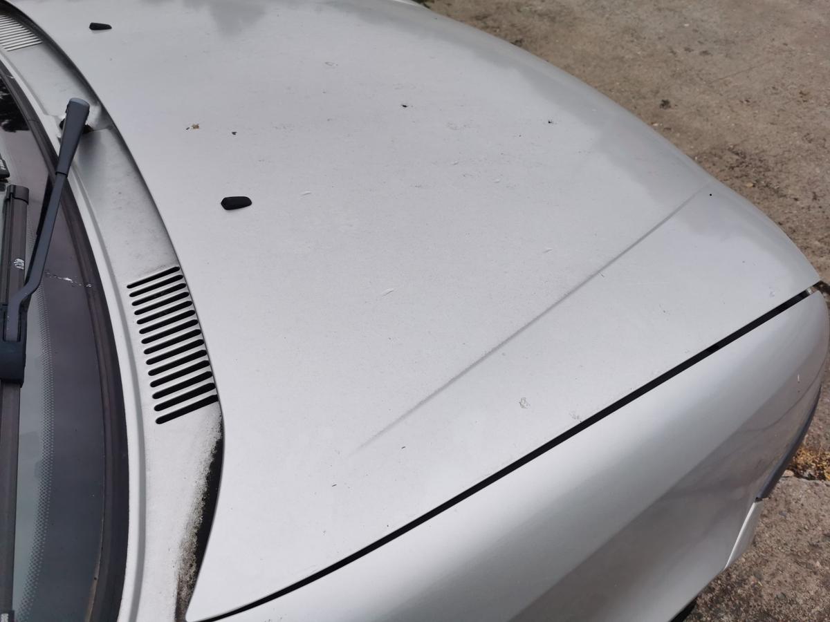 Ford Fiesta JBS Motorhaube Haube Klappe Deckel Bonnet vorn Polar Silber ab 99