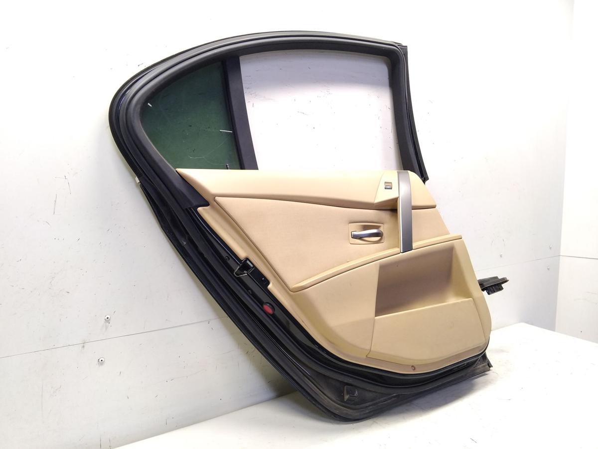 BMW 5-er E60 Limousine T&uuml;r hinten links 475 Blacksapphire BJ2005