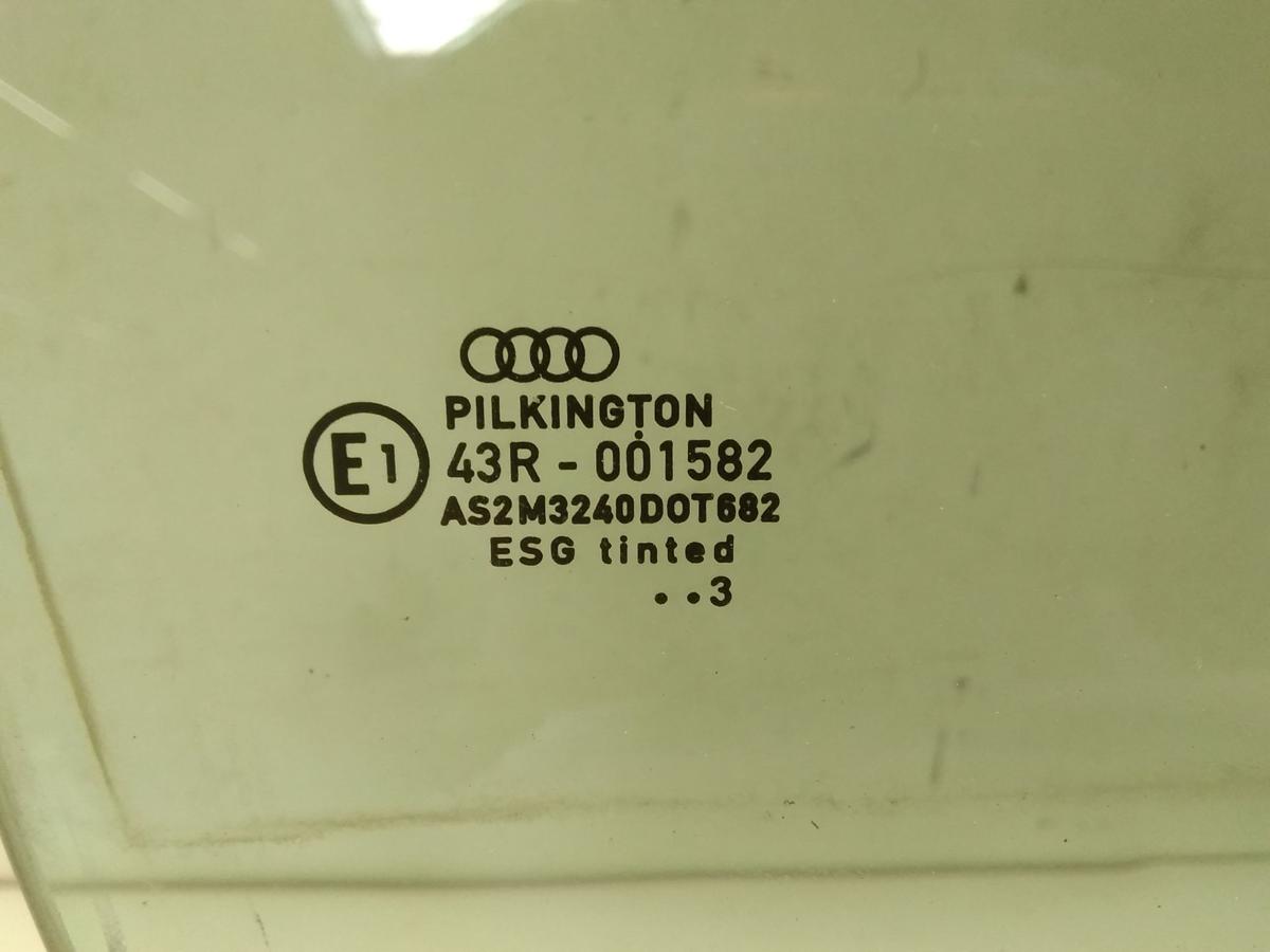 Audi A3 8P Türscheibe vorn rechts 3-türig grüncolor Bj.2003