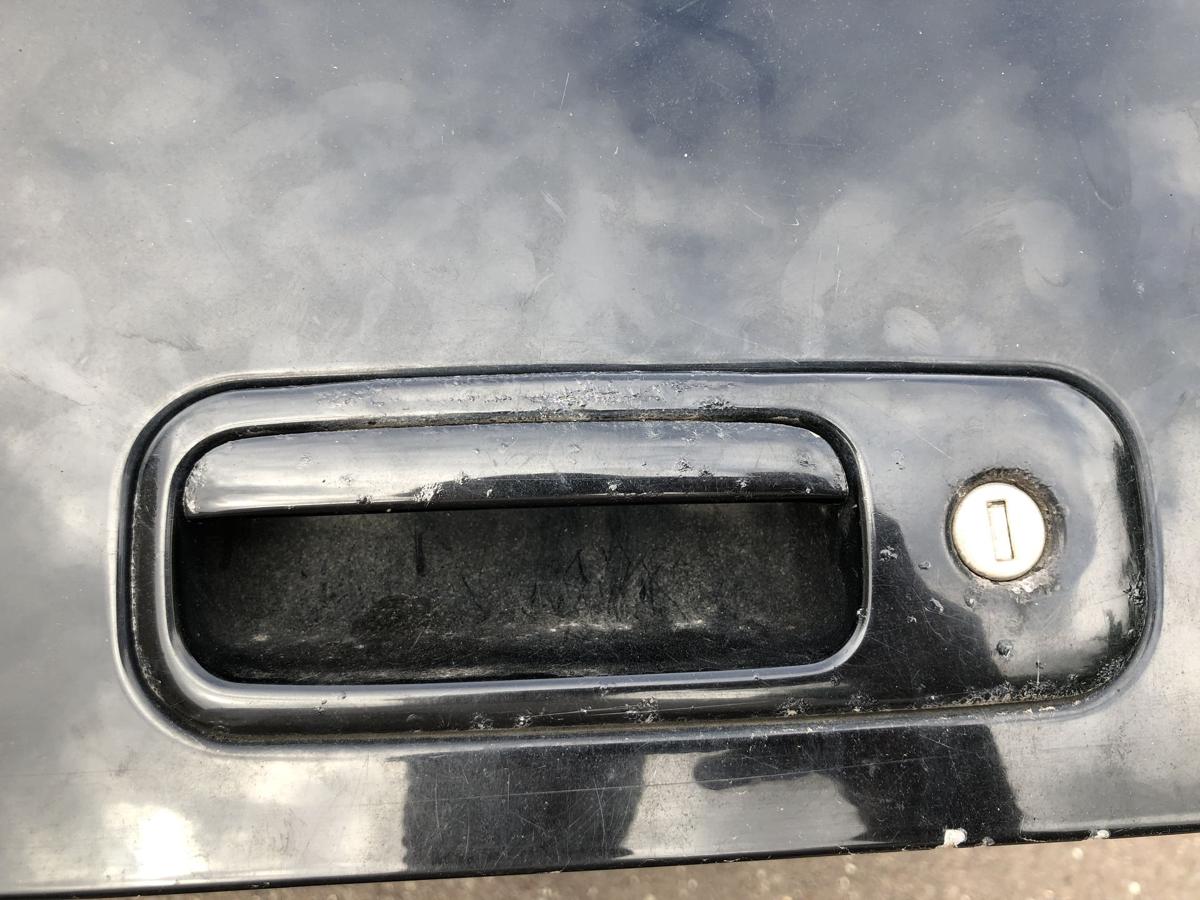 VW Lupo 6X Heckklappe mit Scheibe Heckdeckel Kofferklappe L041 Brillantschwarz