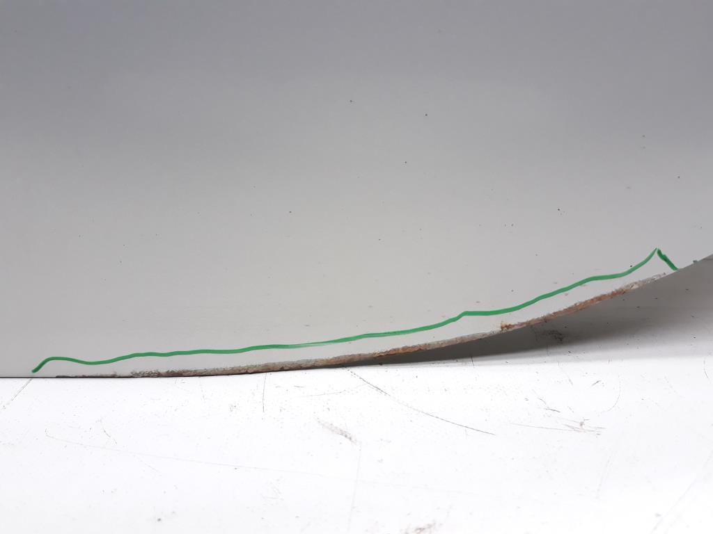 Renault Scenic T&uuml;r links hinten silber original BJ2000