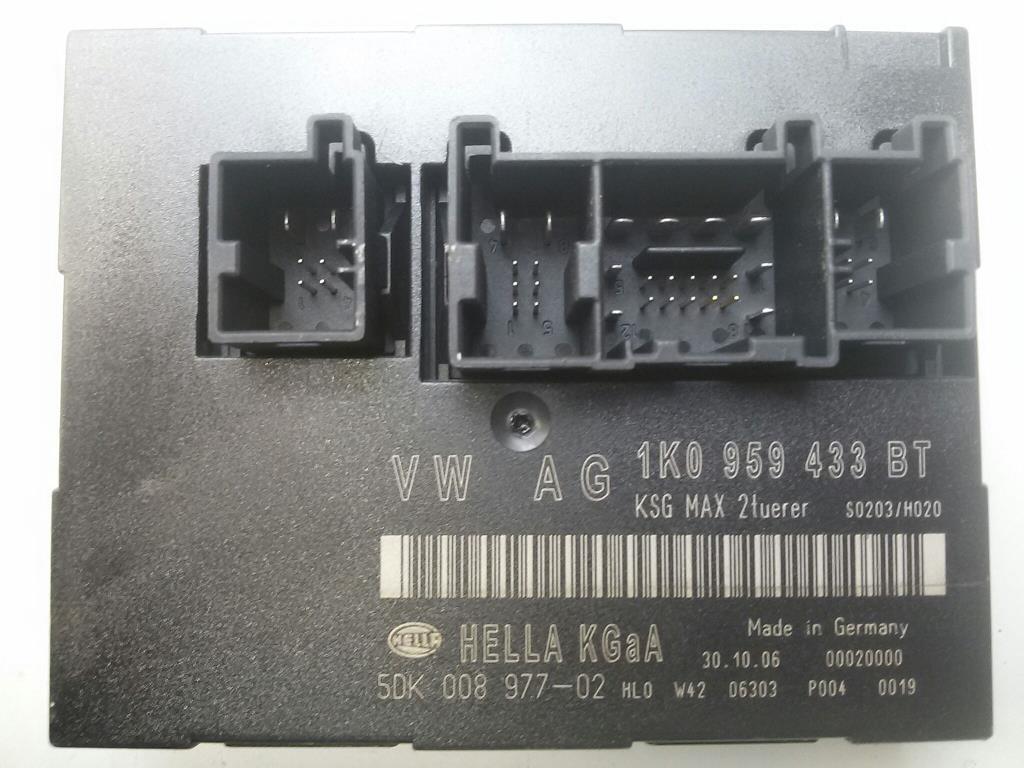 VW Golf 5 1K 1K0959433BT Komfortsteuergerät original BJ2006 5-türig