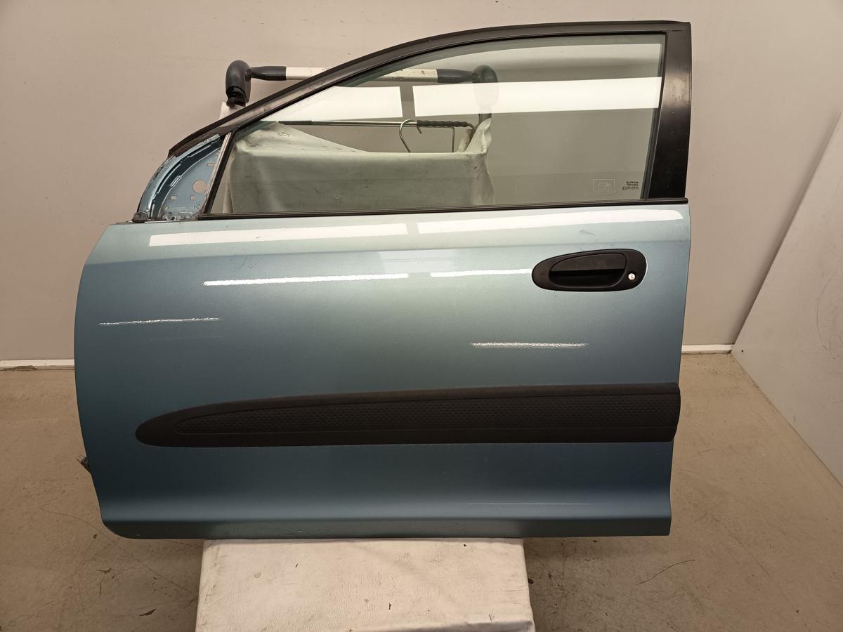 Honda Civic 5DR orig Tür vorn links G502M- Aqua Green Bj 2001
