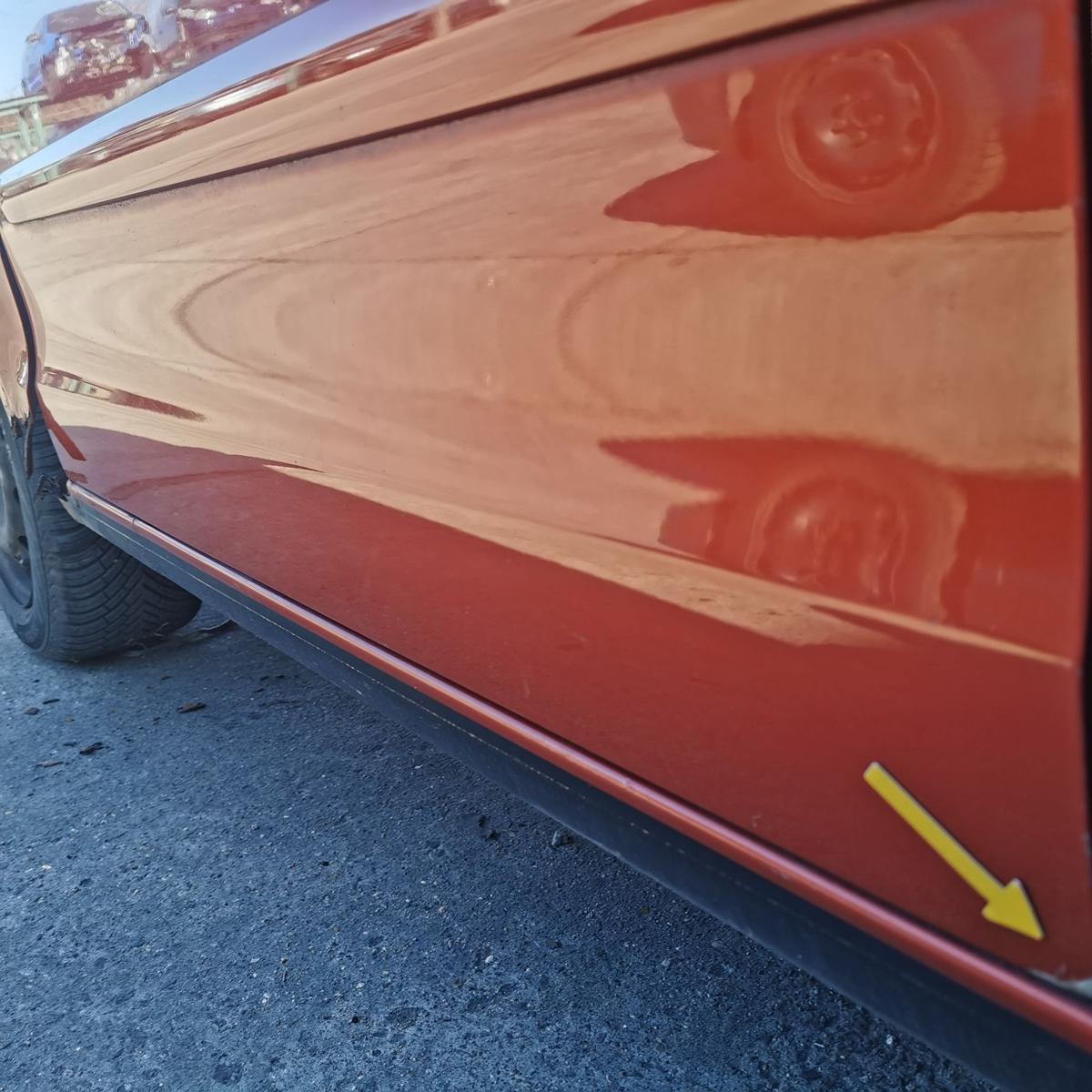 VW Polo 9N3 Fahrertür Tür Autotür vorn links Rohbau 5 Türer LA2W Copper Orange