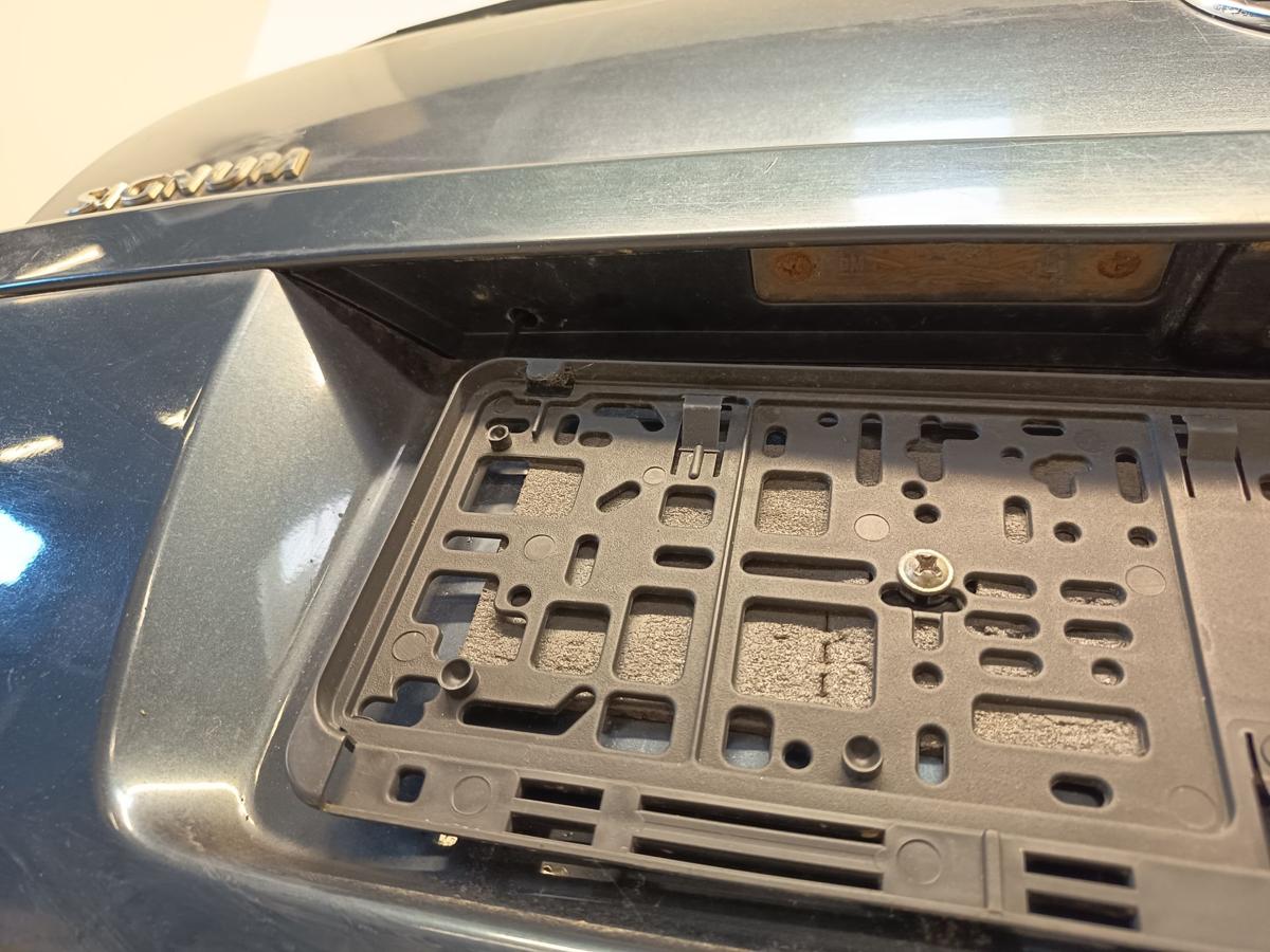 Opel Signum original Heckklappe mit Scheibe Deckel hinten Z168 Metroblau Bj 2007