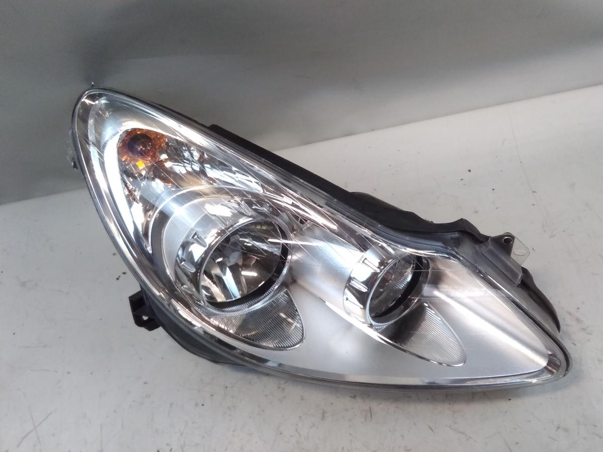 Opel Corsa D original Scheinwerfer rechts chrom Valeo Halogen mit LWR BJ2006
