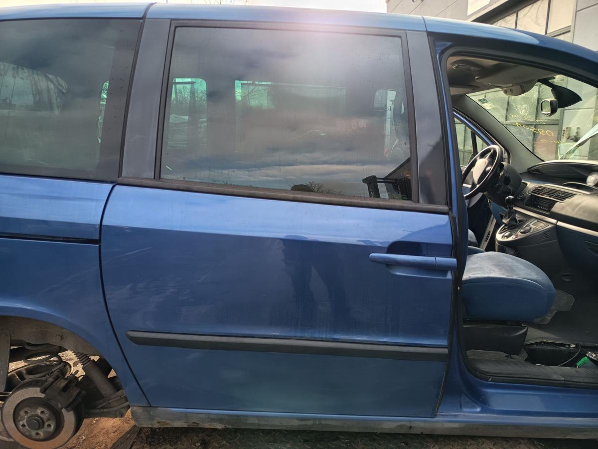 Fiat Ulysse II original Schiebet&uuml;r hinten rechts Fond Imperialblau Bj 2006