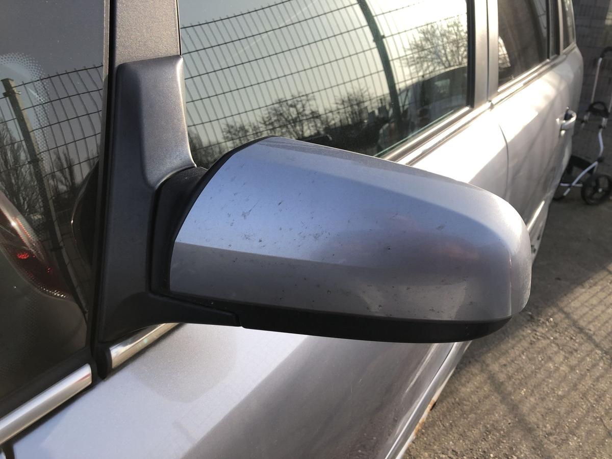 Opel Zafira B Au&szlig;enspiegel links R&uuml;ckspiegel elektrisch anklapp 4AU Lichtsilber