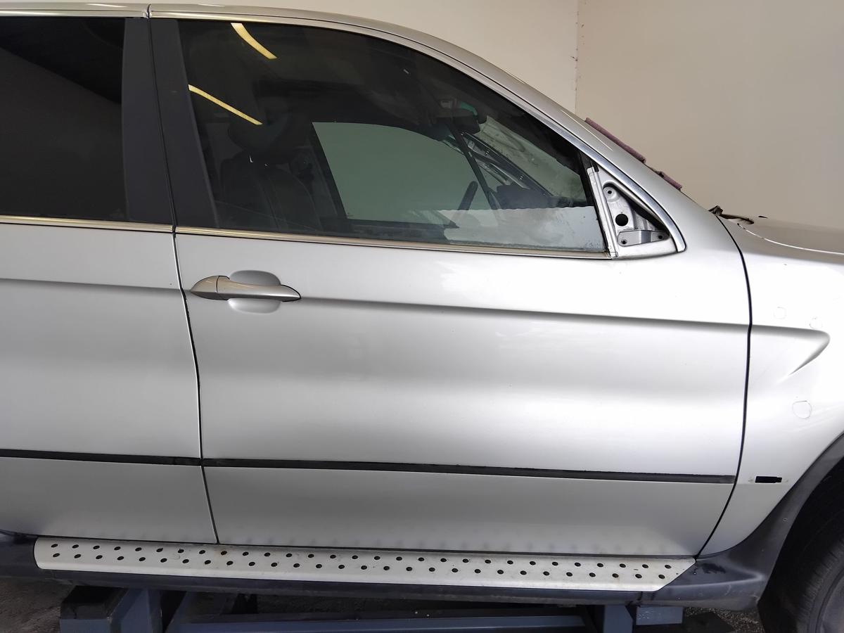 BMW X5 E53 T&uuml;r vorn rechts Beifahrert&uuml;r titansilbermetallic 354 Anrostung BJ2000