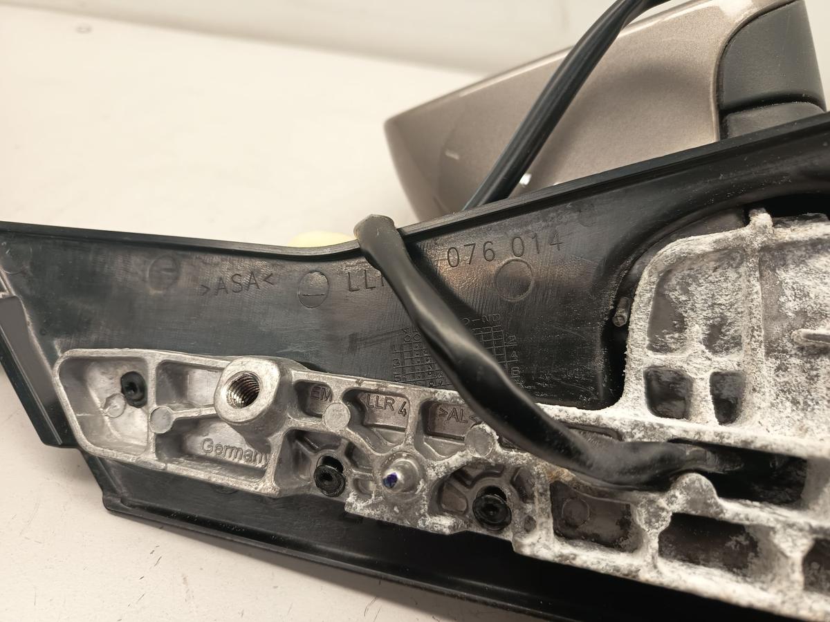 VW Golf Plus orig elektrischer Au&szlig;enspiegel rechts LA8X Braun Bj 2009