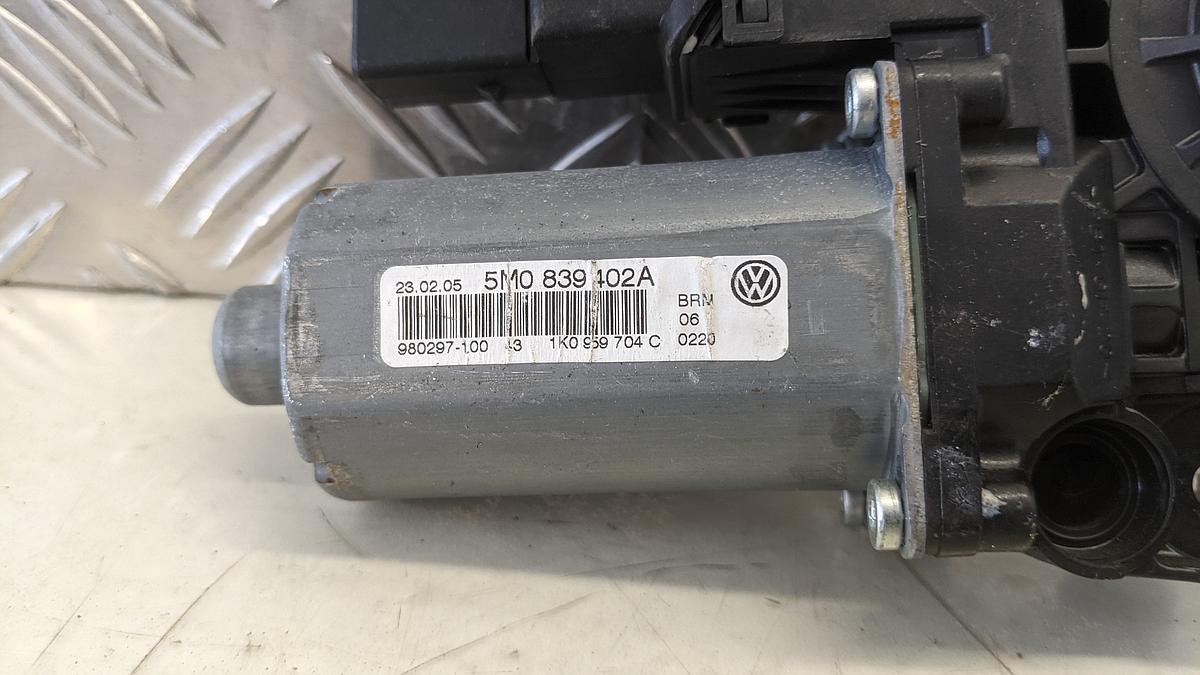 VW Golf Plus 5M Fensterhebermotor hinten rechts 5M0839402A