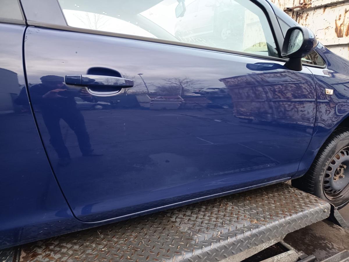 Opel Corsa D orig Tür rechts Beifahrertür 3türer Z20Z Blau Bj 2012