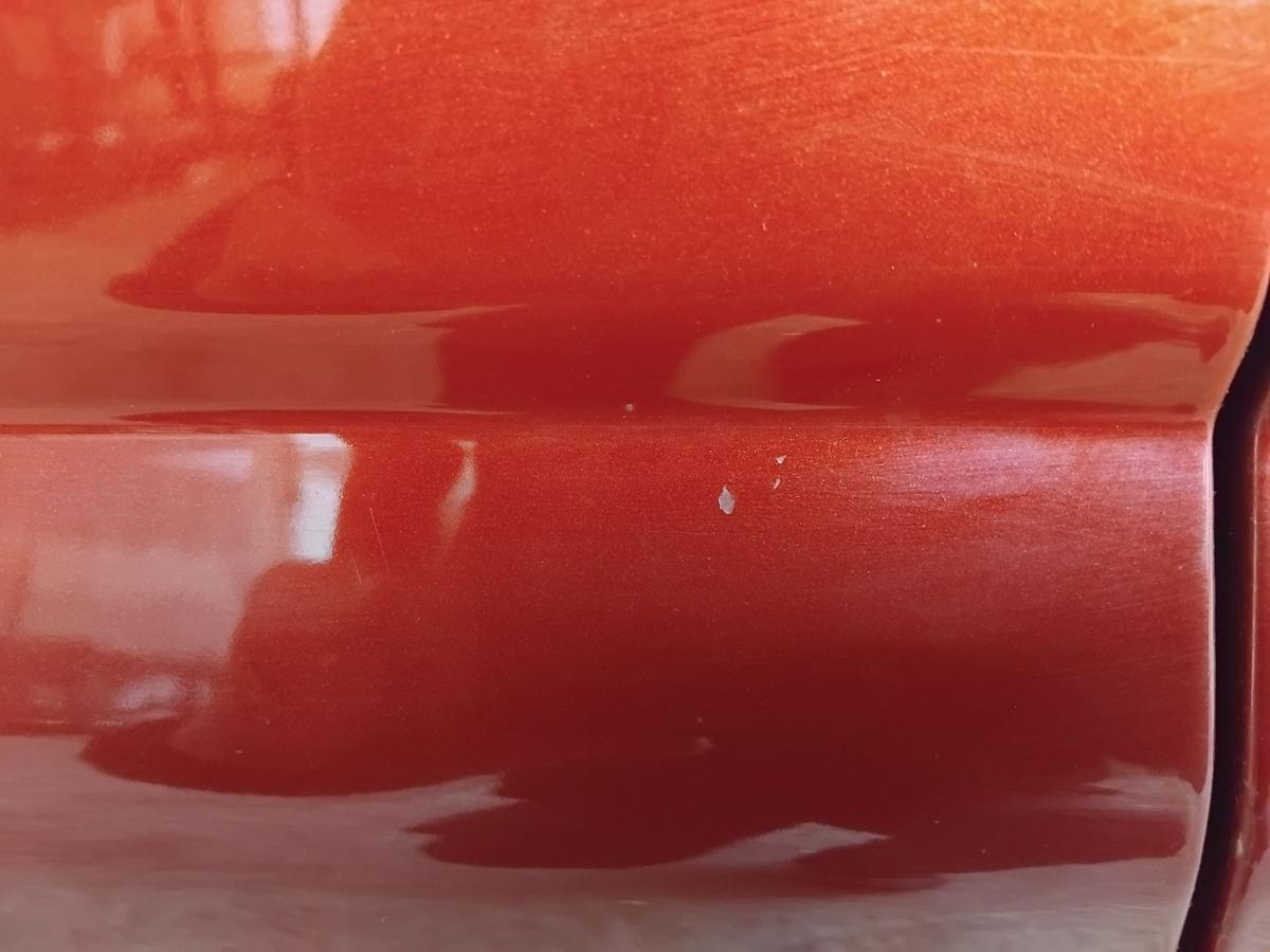 Nissan Tiida C11 T&uuml;r vorn links Fahrert&uuml;r BJ2009 NAC New Red Metallic 5-t&uuml;rig