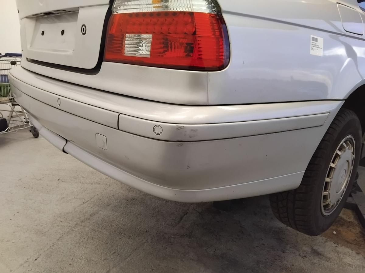 BMW 5er E39 Limousine orig. Sto&szlig;stange Sto&szlig;f&auml;nger hinten Facelift mit PDC BJ2001