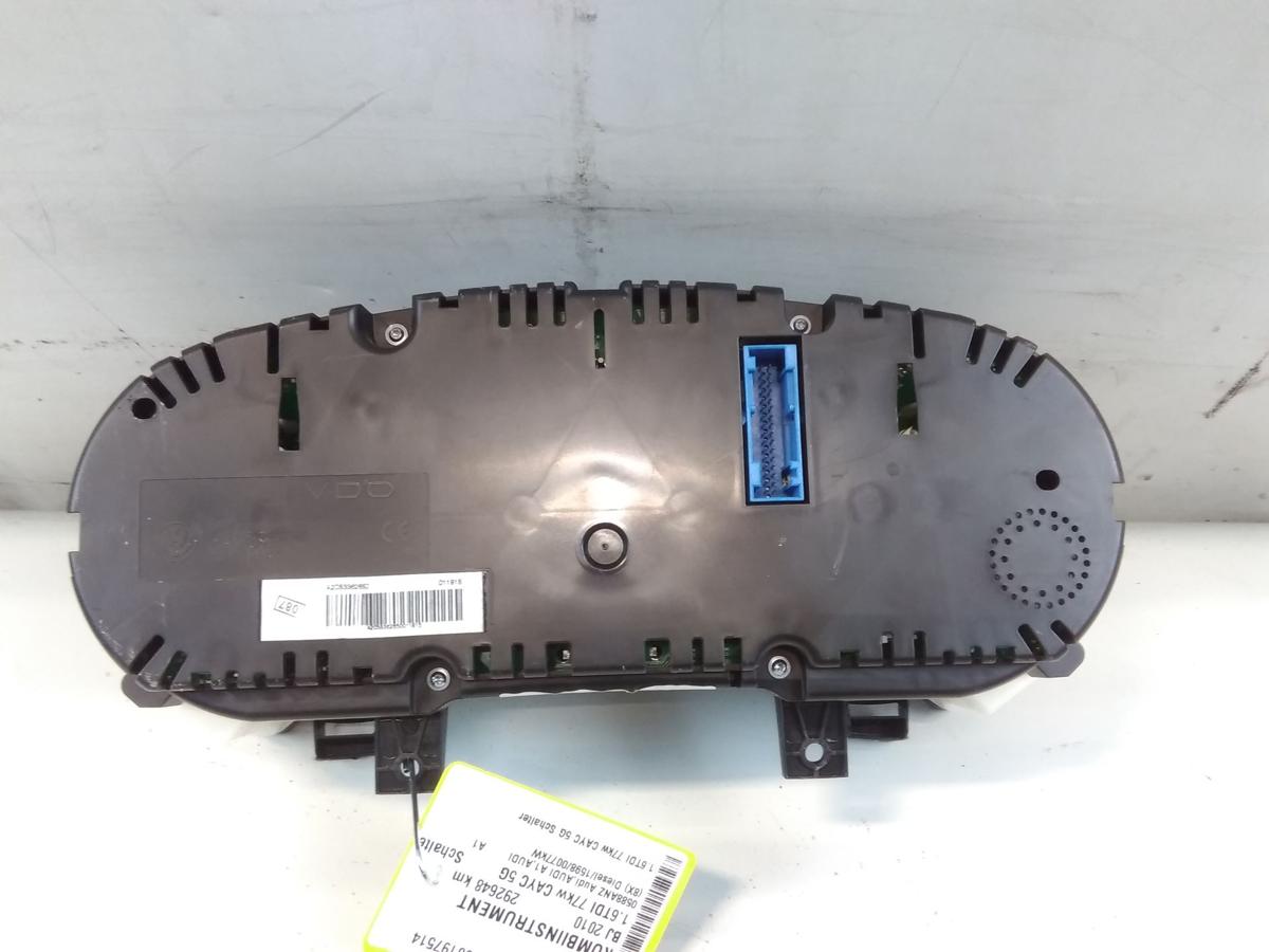 Audi A1 8X original Kombiinstrument Tacho 1.6TDI 77kw Schalter BJ2010