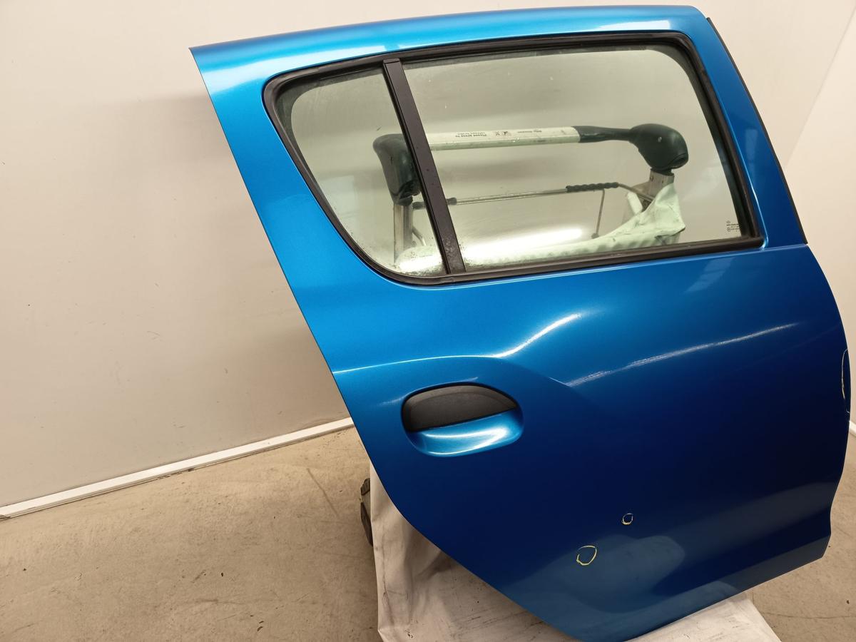 Dacia Sandero II Stepway Bj 2015 original Tür hinten rechts Beifahrer Blue