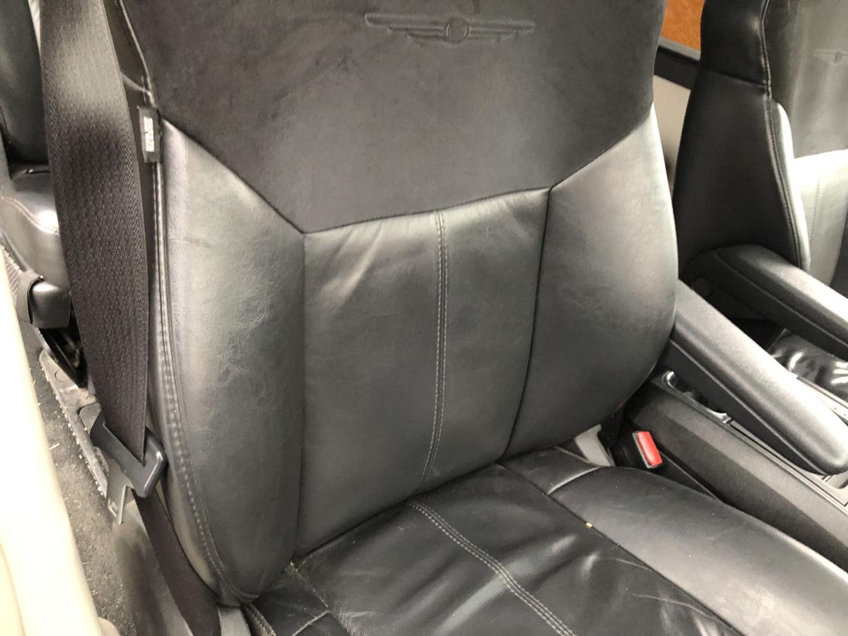 Chrysler Grand Voyager RT Sitz vorn rechts Leder Alcantara Beifahrersitz schwarz