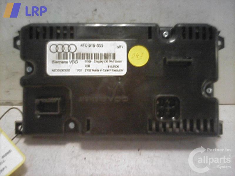 Audi A6 C6 4F Avant original MMI Display 4F0919603 SIEMENS VDO Monochrom BJ2005