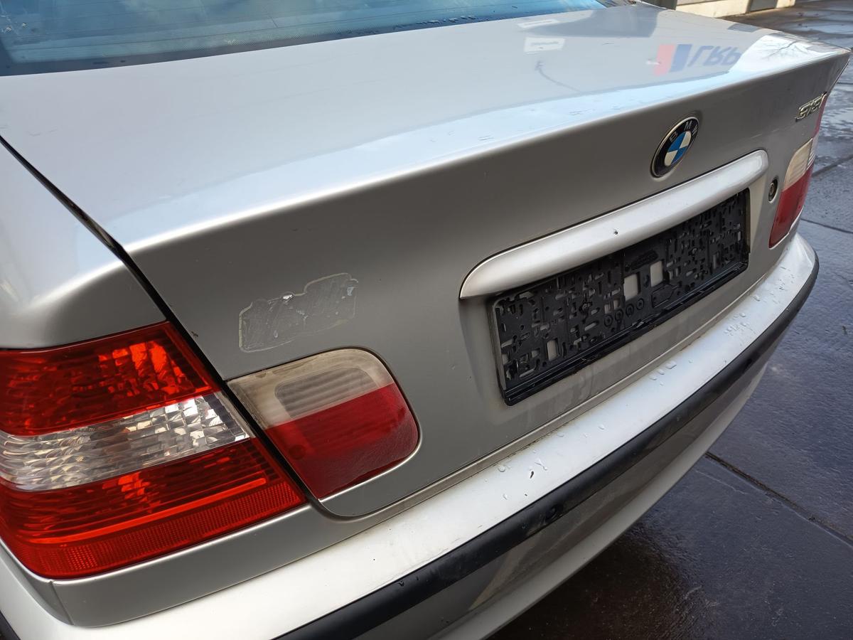 BMW E46 Limo original Heckklappe Deckel hinten 354/7 Titansilber Bj 2003