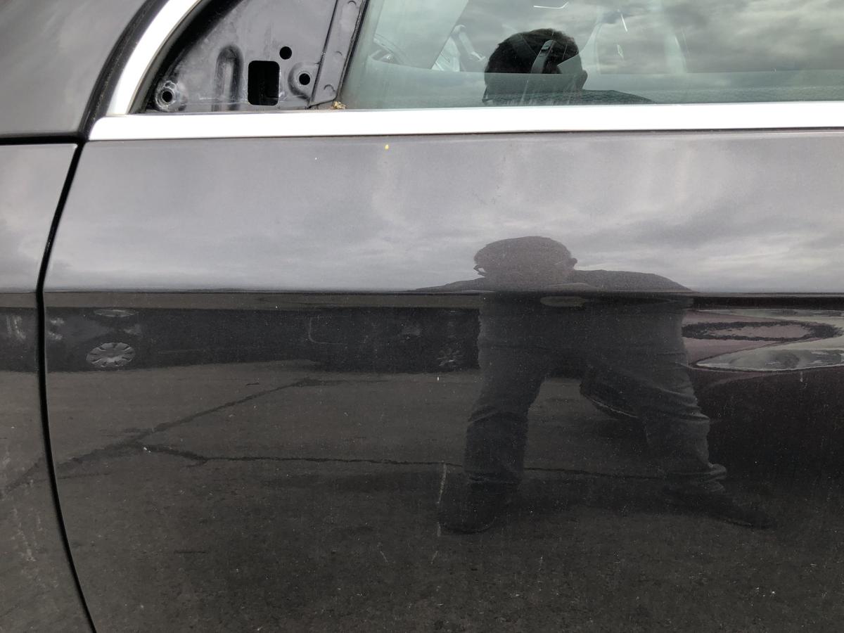 VW Passat 3C B6 Variant T&uuml;r vorn links Fahrert&uuml;r im Rohbau LC8Z Moccabrown