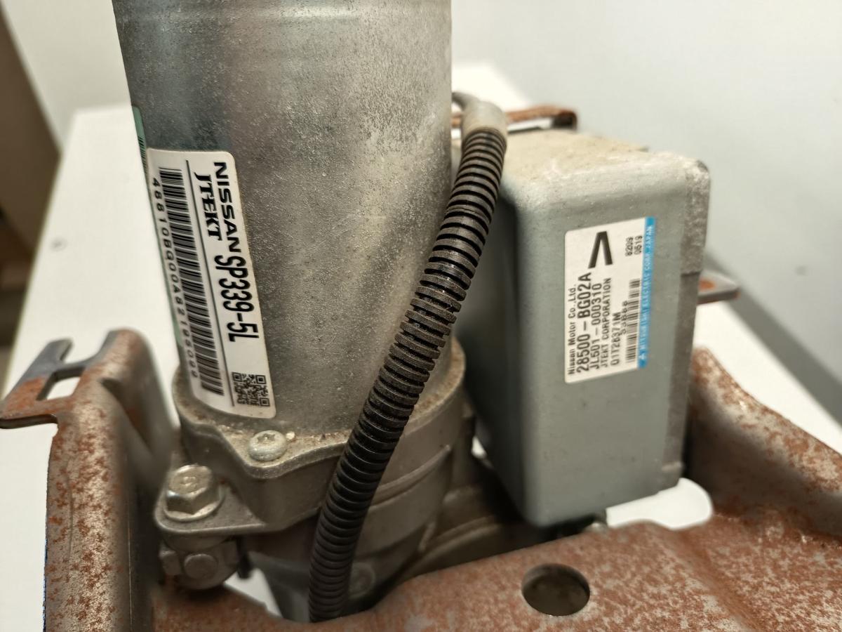 Nissan Micra K12 orig Lenks&auml;ule elektrisch mit Motor Bj 2008