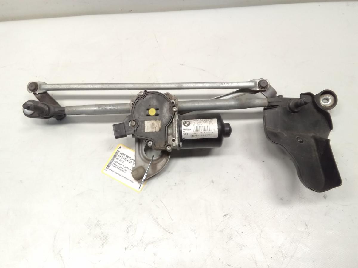 BMW 1er F21 original Wischermotor mit Wischergestänge vorn 7267503 BJ2013