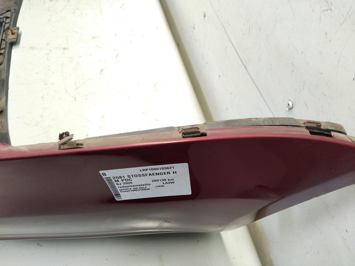 VW Golf 5 Variant original Stoßfänger Stoßstange hinten mit PDC Bj.2008