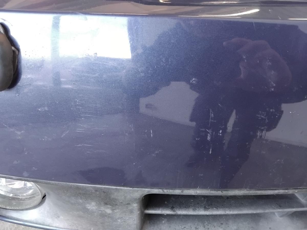 Kia Carens II original Stossf&auml;nger Sto&szlig;stange vorn 1C Imperial Blue BJ2002