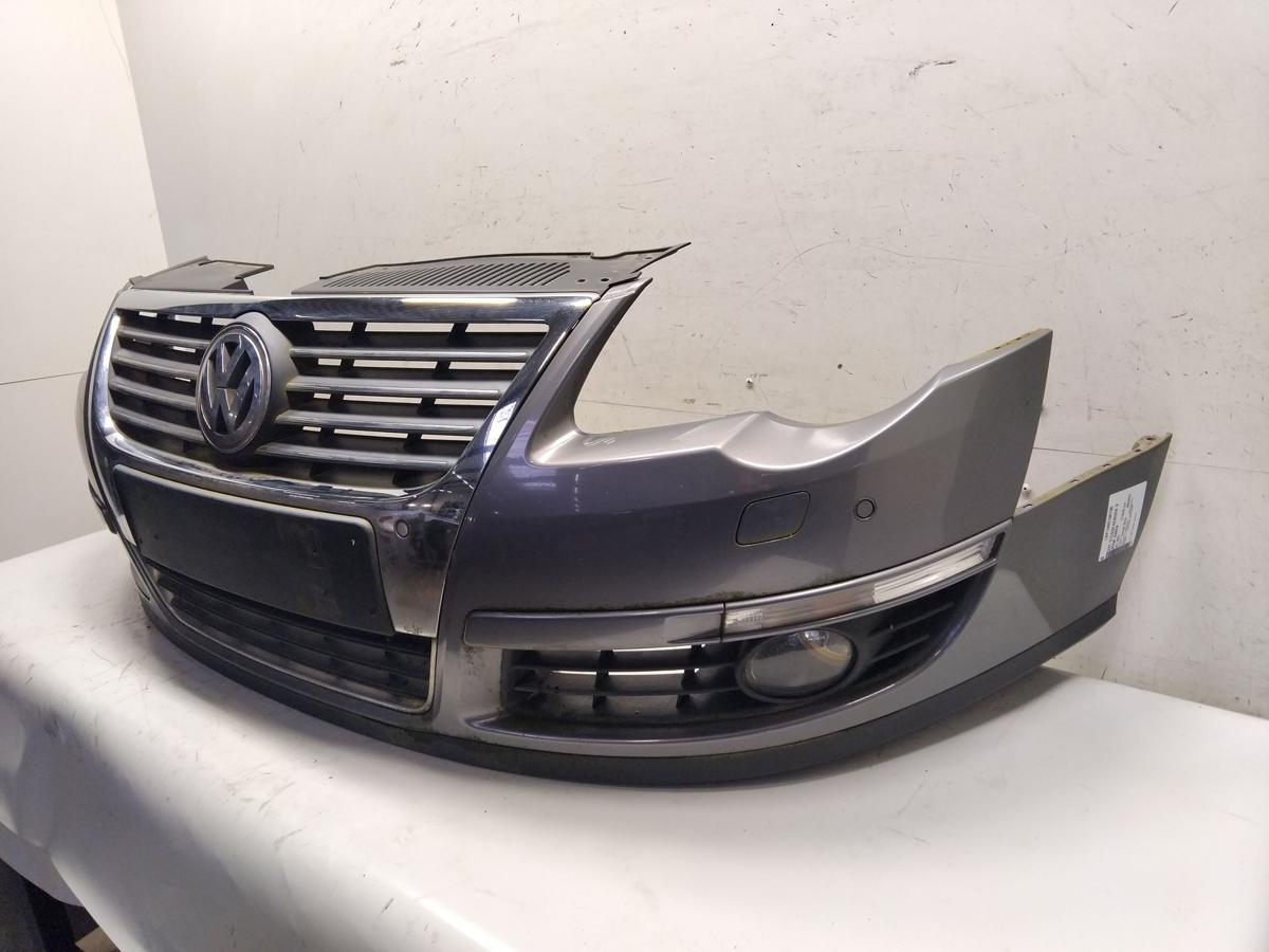 VW Passat 3C orig Sto&szlig;f&auml;nger Sto&szlig;stange vorn LA7T United Grey Metallic BJ2007