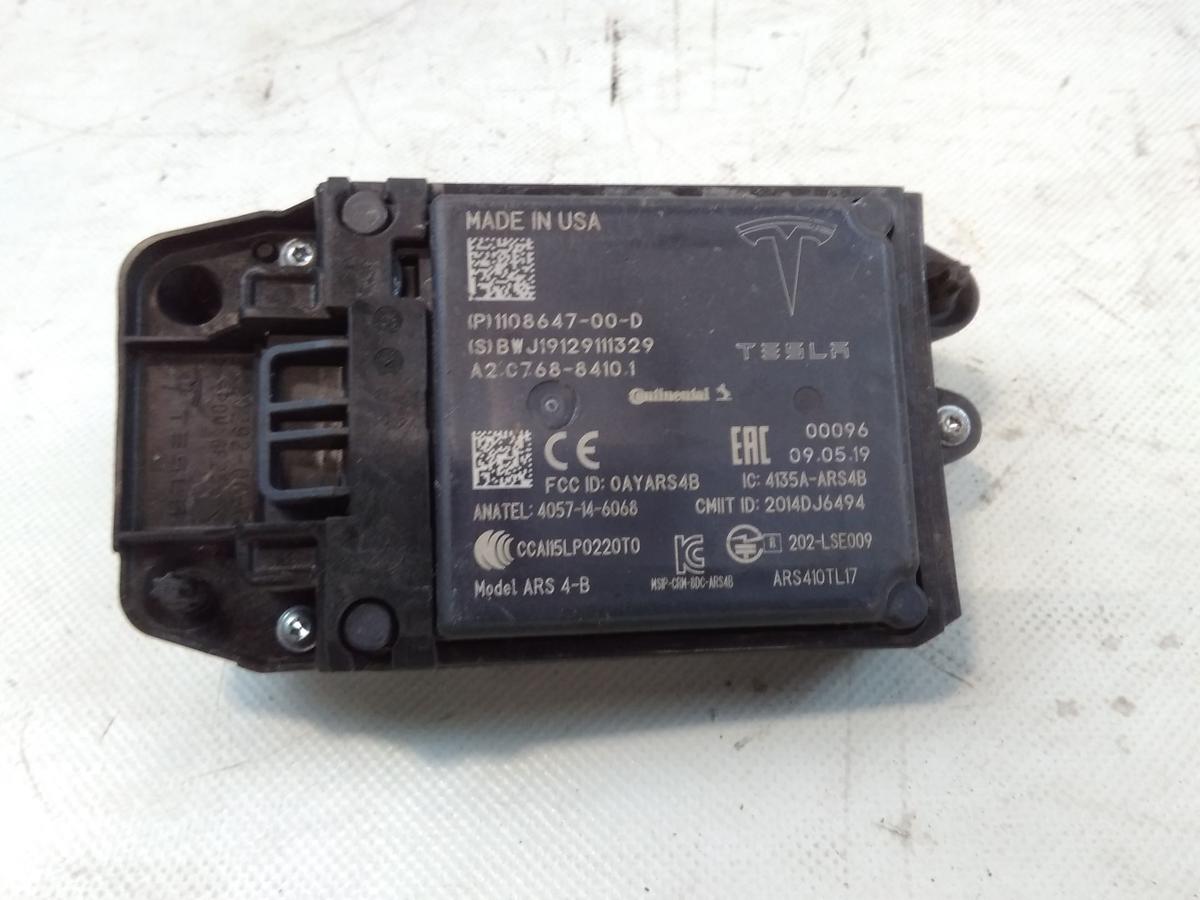 Tesla Model S original Radarsensor Abstandsensor vorn 1108647-00-D Bj.2019