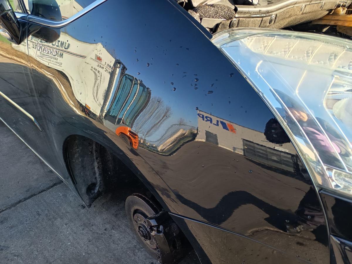 Citroen C4 Picasso original Kotfl&uuml;gel rechts Seitenteil EXY Onyxschwarz Bj 2010