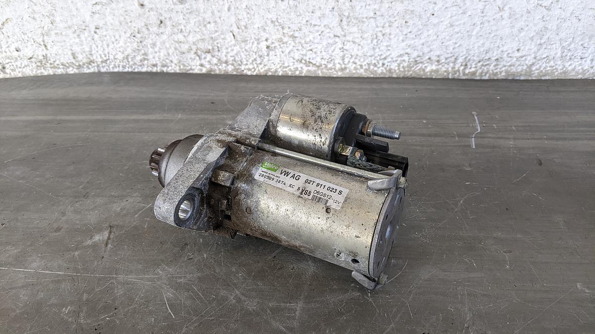 VW Golf 6 VI 1K Anlasser Starter Schaltgetriebe 02T911023S