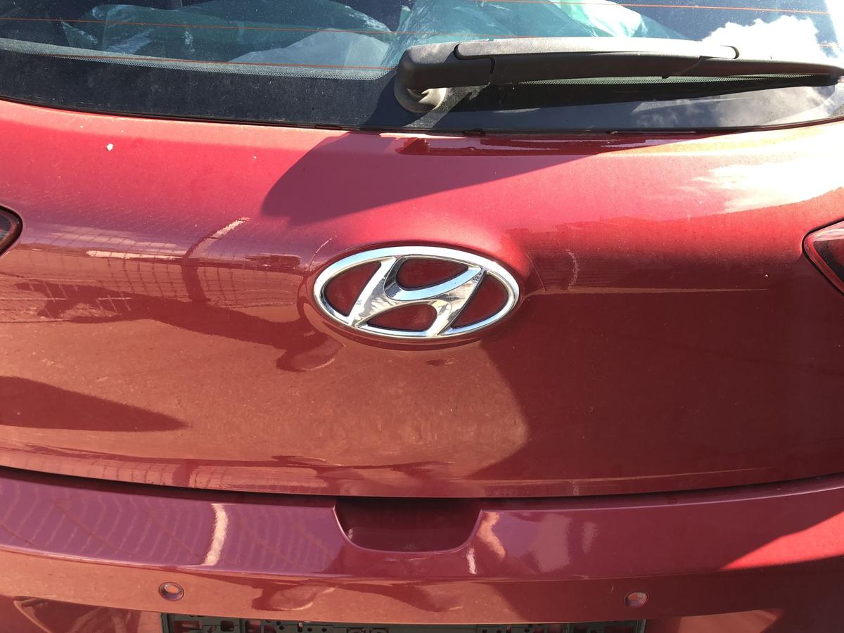 Hyundai i20 GB Heckklappe mit Heckscheibe 5 t&uuml;rig Rohbau Passion Red OR