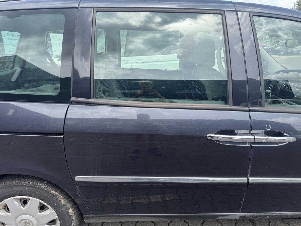 Peugeot 807 original Schiebet&uuml;r hinten rechts EYJ Aster Grau Metallic Rohbau Bj.2013