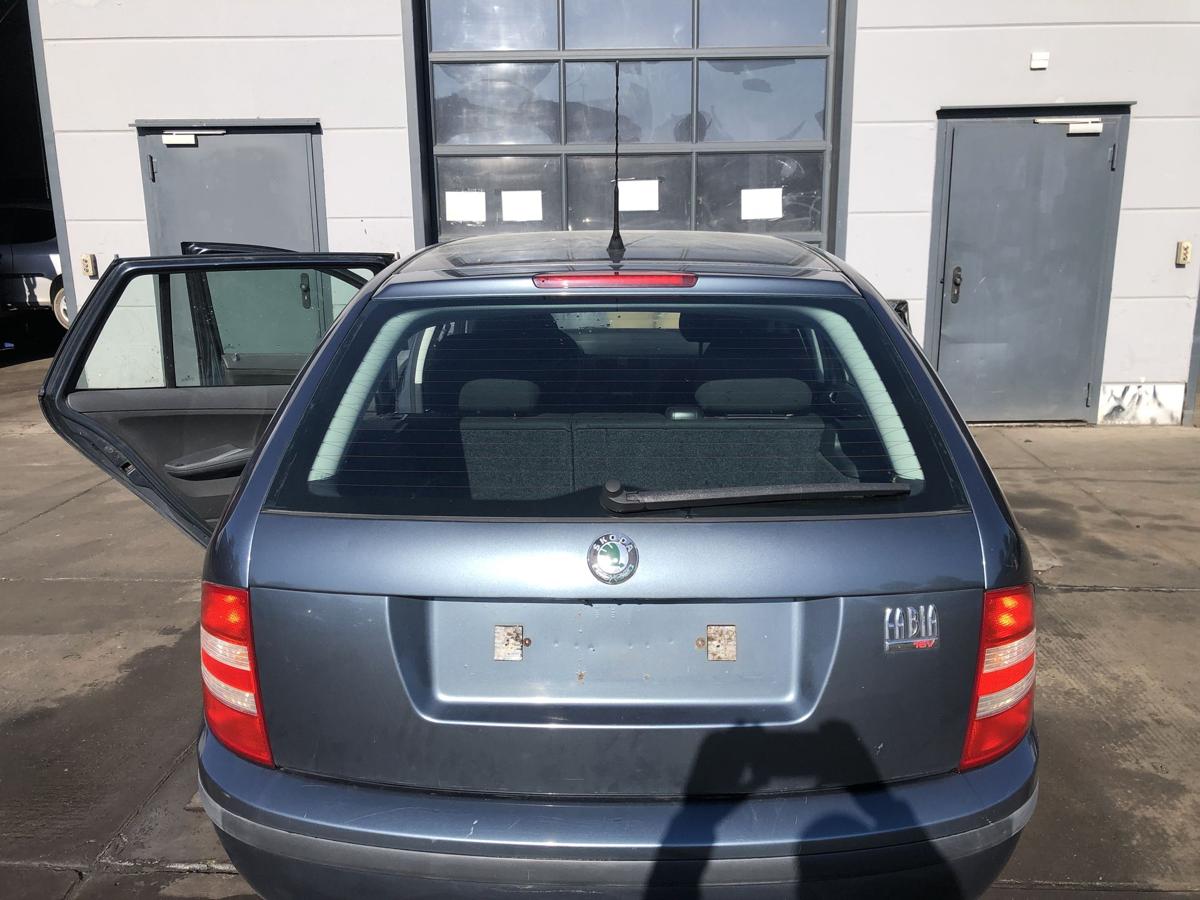 Skoda Fabia I 6Y Combi original Heckklappe mit Scheibe F7V Graphite grey Bj 2005