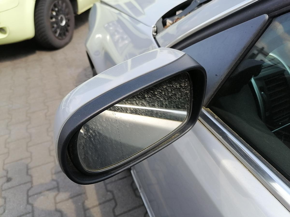 Cadillac BLS 06-10 Außenspiegel links elektrisch Seitenspiegel Silber
