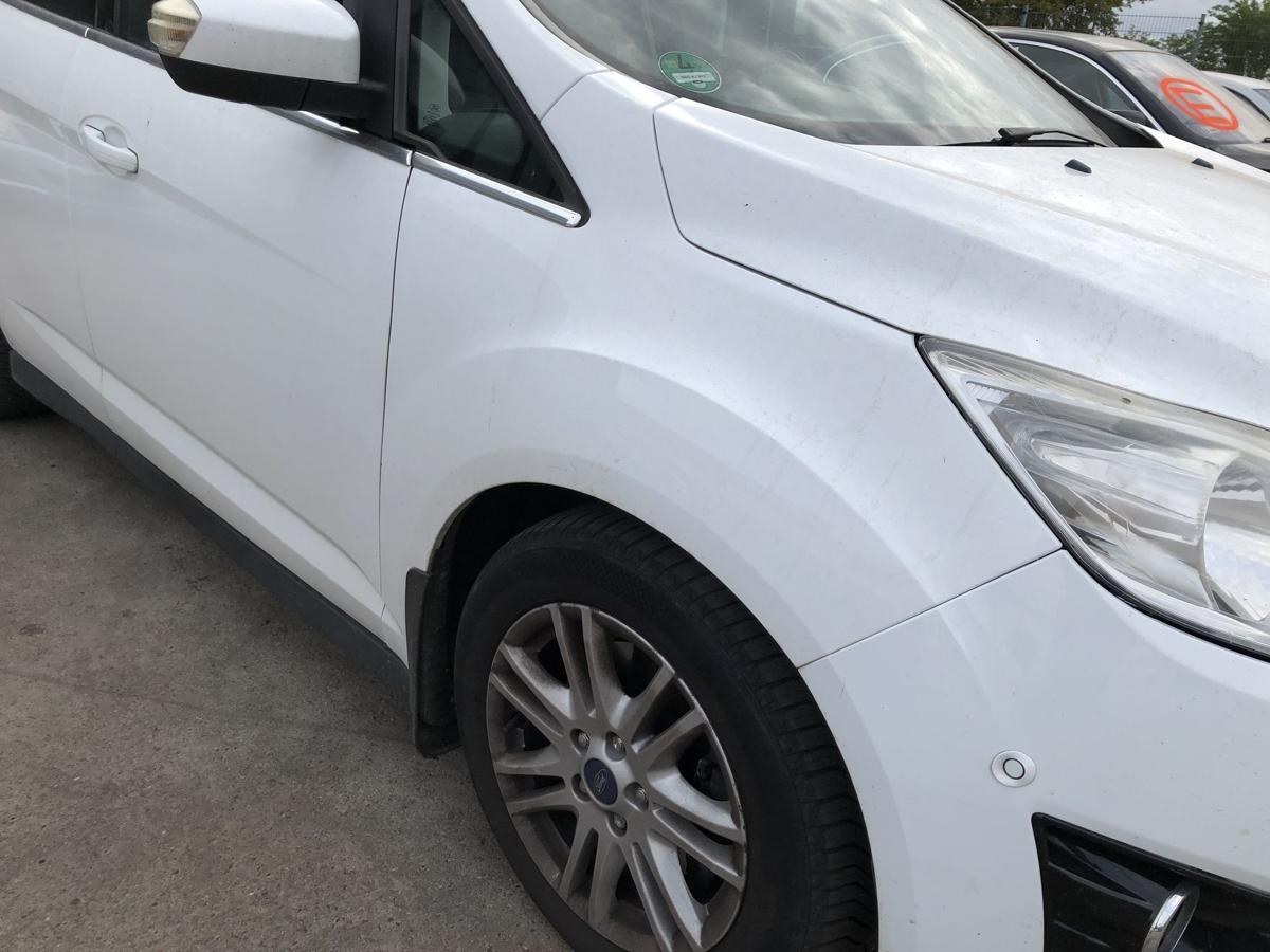 Ford C-Max CB7 Kotfl&uuml;gel vorn rechts Beifahrerseite Seitenwand Frost Wei&szlig;