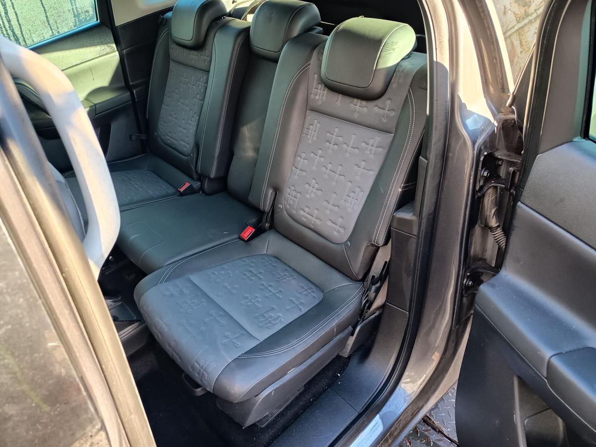 Opel Meriva B original Sitz hinten links Teilleder Baujahr 2012