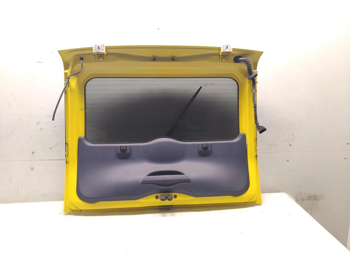 Peugeot 1007 Heckklappe KBD JAUNE TACOMA Gelb mit Scheibe BJ2007
