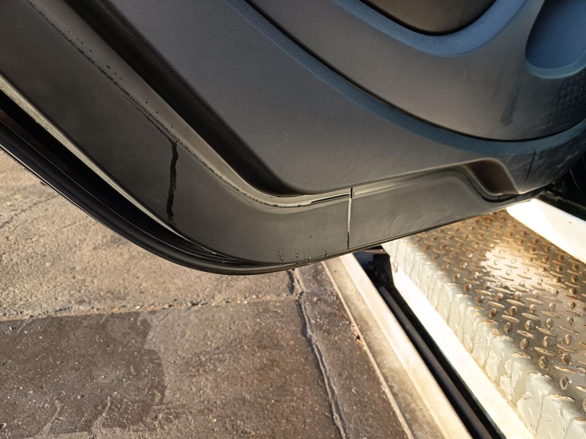 Smart Fortwo Coupe 453 orig T&uuml;r links ECA schwarz Baujahr 2016