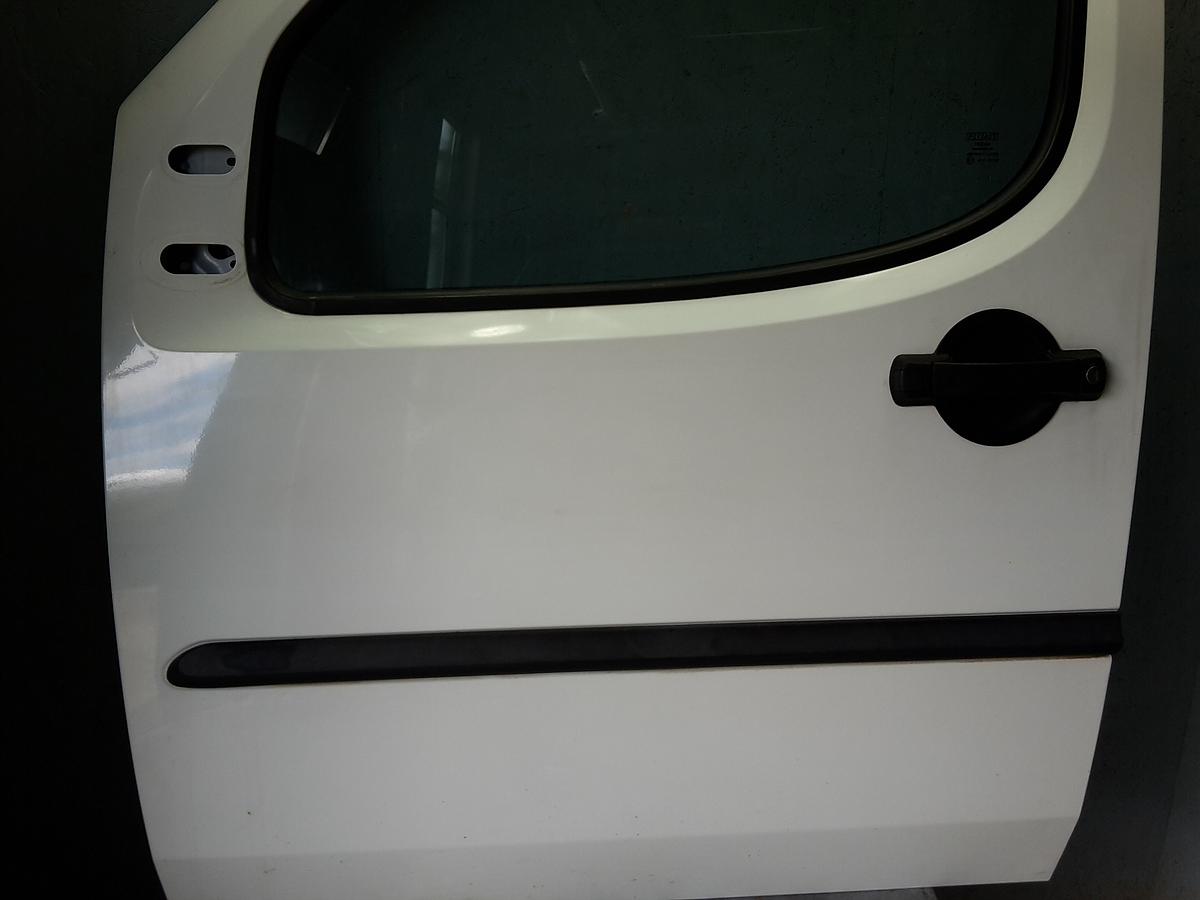 Fiat Doblo 223 org Tür vorne links für man Fensterheber 249-BIANCO Weiss Bj 2001